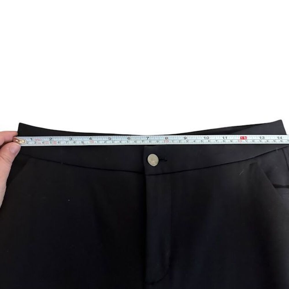 Lululemon Black City Trek Stretch Performance Slim Leg Trouser Pants Womens‎ 6 - Picture 3 of 5